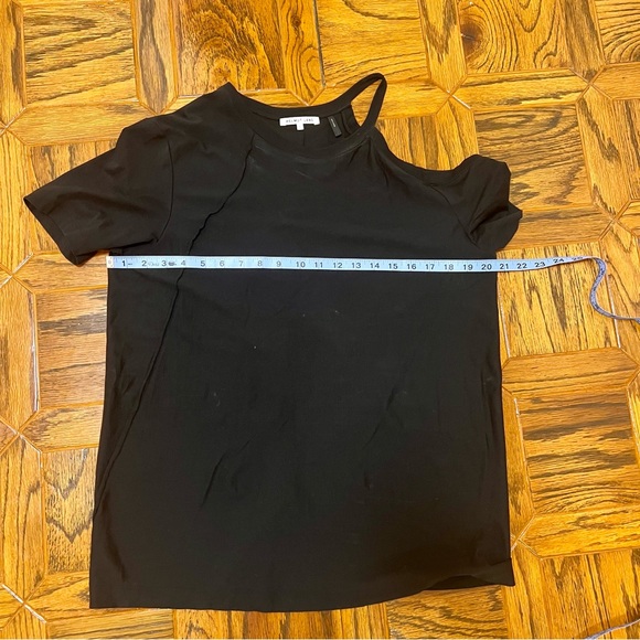 Helmut Lang Black Soft Tie Shoulder Dress - Picture 5 of 6